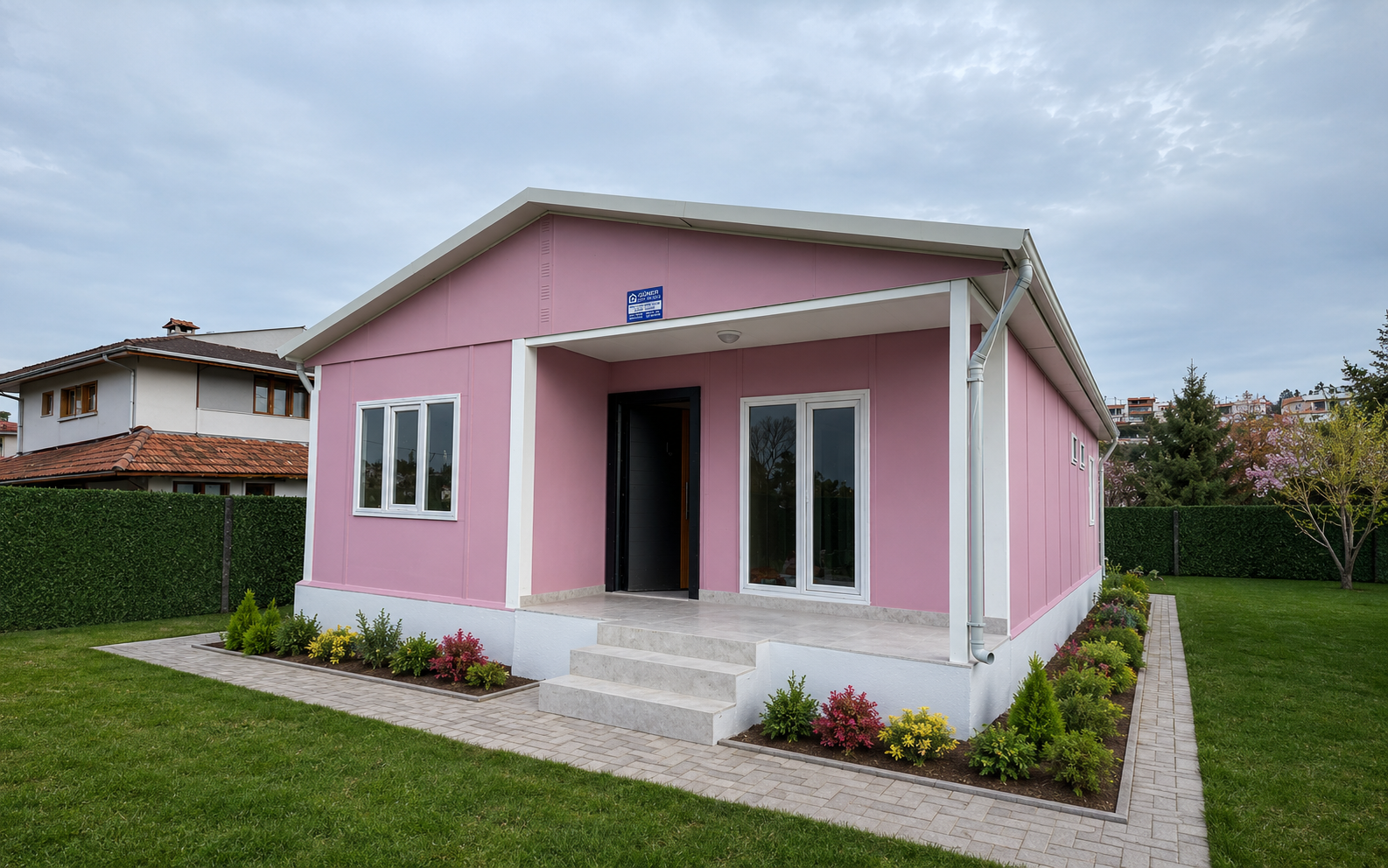 Çanakkale Gelibolu Güneyli 84 m² Prefabrik Ev Projesi