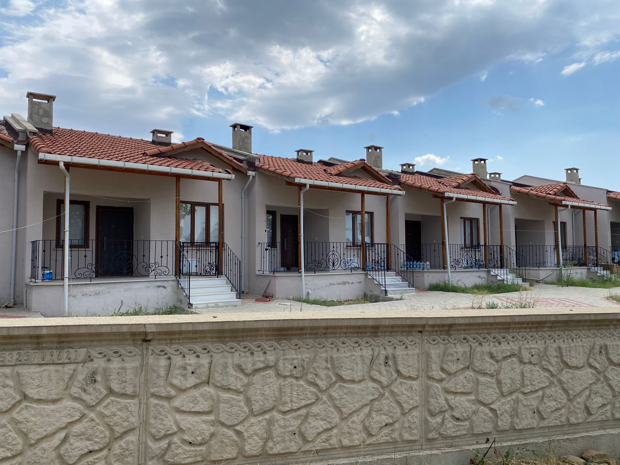 Çeltik Köyünde Yaptığımız 6 Adet Villa Sitesi